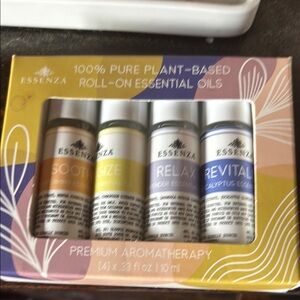 Aromatherapy Roll-On Essential Oils Set new open box